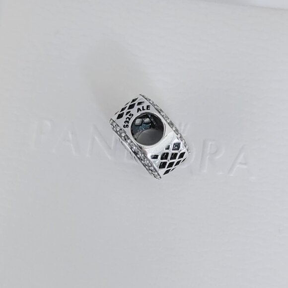 Pandora Greece Flag Charm Bead Exclusive Travel Pendant S925 Silver with box - Picture 5 of 6
